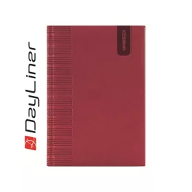   Tárgyalási napló Tucson B5 napló, fehér lapokkal piros Dayliner