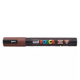 Dekormarker 1,8-2,5mm, Uni Posca PC-5M kakaó