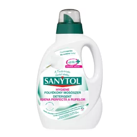   Mosógél 1,7 liter (17 mosás) fehér és színes ruhákhoz Sanytol Hygiene
