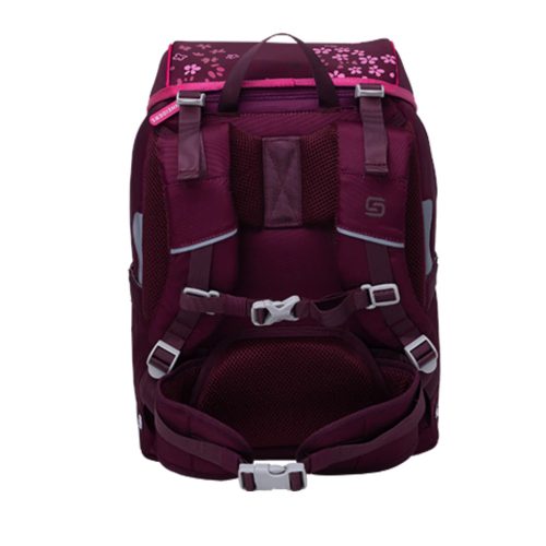 Iskolatáska ergonómiai, lányos 6 részes szett Floral Fantasy Schneiders