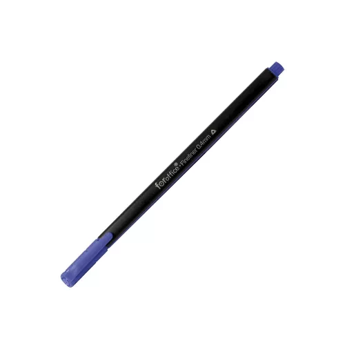 Rostirón, tűfilc vízbázisú, 0,4mm, Foroffice kék