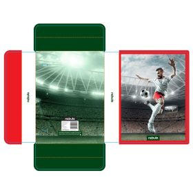 Füzetbox A5, hullámkarton, Oxi-Foci, Nebulo