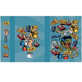 Füzetbox, A4, Gamer, Nebulo