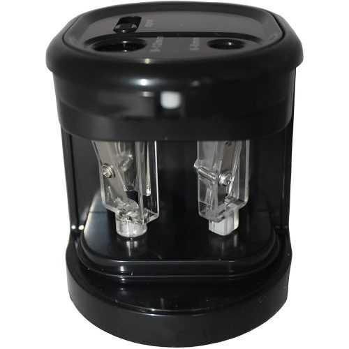 Hegyező asztali 2 lyukú elektromos elemes és hállózati adapterrel működtethető EG5161 Eagle fekete