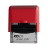 Bélyegző C30 Colop piros átlátszó ház/kék párna