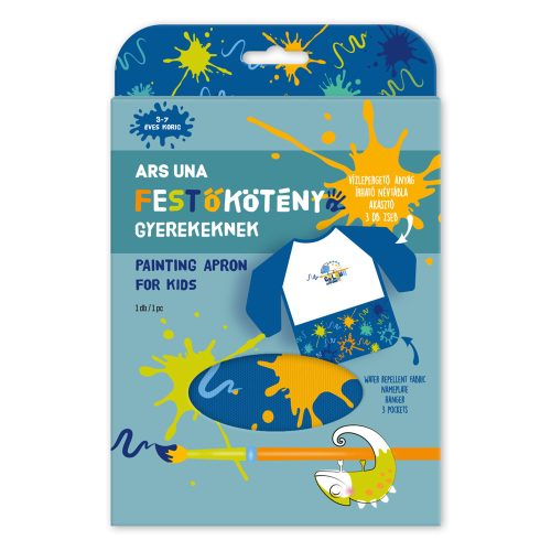 Festőkötény fiús Ars Una kék