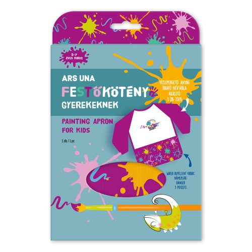 Festőkötény lányos Ars Una rózsaszín