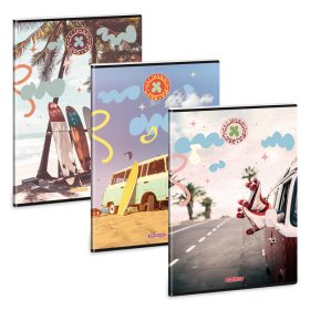   Füzet iskolai A4, 40lap, vonalas Ars Una CALIFORNIA LIFESTYLE 10db/csomag