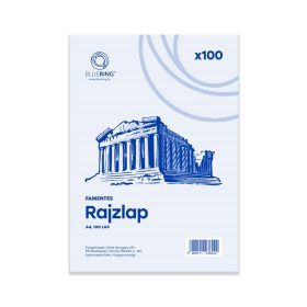 Rajzlap A4, famentes fóliázva Bluering® 100 ív/csomag,
