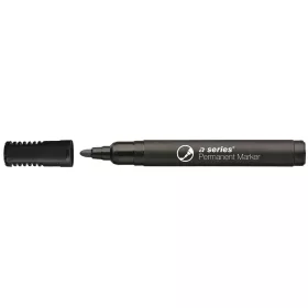 Alkoholos marker 3mm, kerek végű A-series fekete