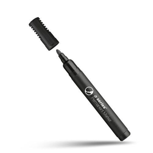 Alkoholos marker 3mm, kerek végű A-series fekete