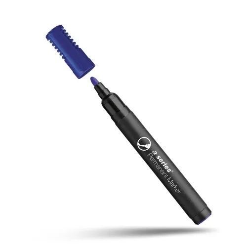 Alkoholos marker 3mm, kerek végű A-series kék