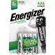 Akkumulátor AAA mikro 800mAh Extreme 4 db/csomag, Energizer