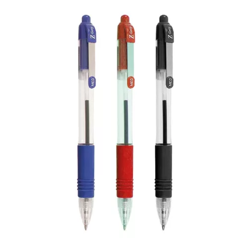 Golyóstoll 1 mm, Zebra Z-Grip, kék