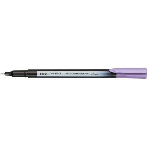 Rostirón, tűfilc 0,4mm, Pentel Pointliner levendula