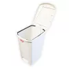 Szemeteskuka pedálos műanyag 25 literes fehér UP401-001