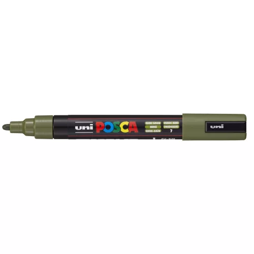Dekormarker 1,8-2,5mm, Uni Posca PC-5M khaki