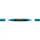 Akril marker kétvégű MULTIMARK 313 Faber-Castell türkiz 