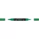 Akril marker kétvégű MULTIMARK 316 Faber-Castell zöld 