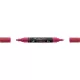 Akril marker kétvégű MULTIMARK 433 Faber-Castell piros bogyó