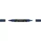 Akril marker kétvégű MULTIMARK 450 Faber-Castell indigókék 