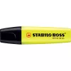 Szövegkiemelő 2-5mm, vágott hegyű, STABILO Boss original 70/24 sárga