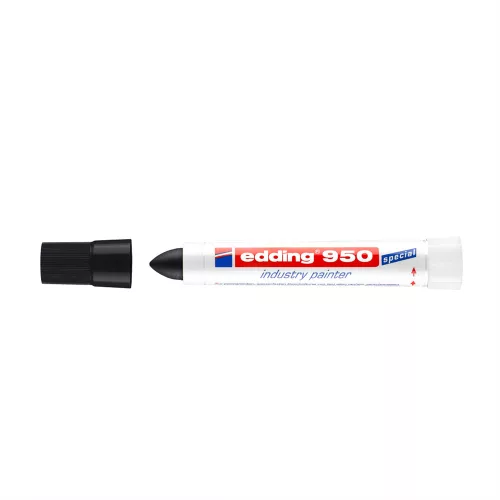 Alkoholos jelölő marker 10mm, kúpos Edding 950 fekete