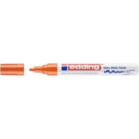 Lakkmarker 2-4mm, kerek Edding 750 narancs