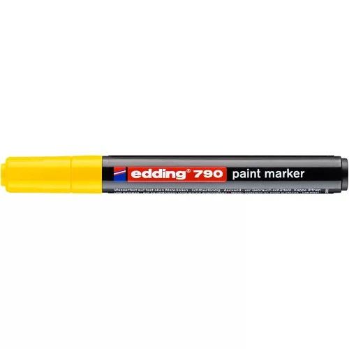 Lakkmarker 2-3mm, kerek Edding 790 sárga