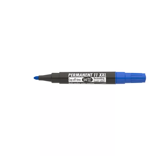 Alkoholos marker 3mm, kerek Ico 11XXL kék