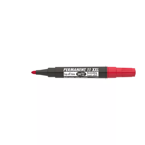 Alkoholos marker 3mm, kerek Ico 11XXL piros