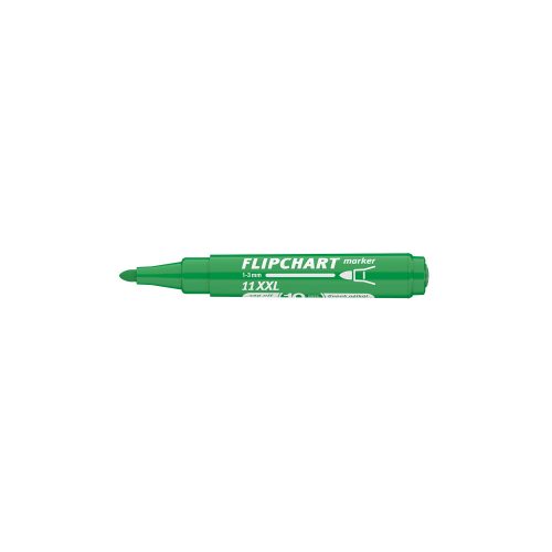 Flipchart marker vízbázisú 3mm, kerek Artip 11XXL zöld