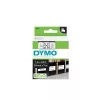 Feliratozógép szalag Dymo D1 S0720930/53713 24mmx7m, ORIGINAL, fekete/fehér