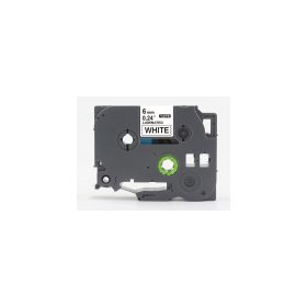 Feliratozógép szalag Brother TZE211 6mm ECO fekete/fehér