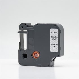   Feliratozógép szalag kompatibilis Dymo D1 S0720500/45010 12mmx7m ECO fekete/víztiszta