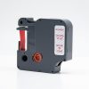 Feliratozógép szalag kompatibilis Dymo D1 S0720520/45012 12mmx7m ECO piros/víztiszta