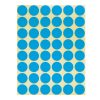 Etikett címke, o18mm, jelölésre, 24 címke/ív, 44 ív/doboz, Avery kék