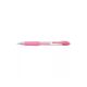 Zseléstoll 0,7mm, nyomógombos Pilot G-2, írásszín pasztell rózsaszín