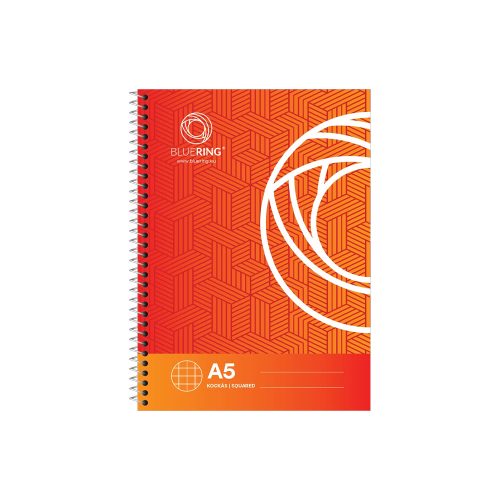 Spirálfüzet A5, 70lap Bluering® kockás