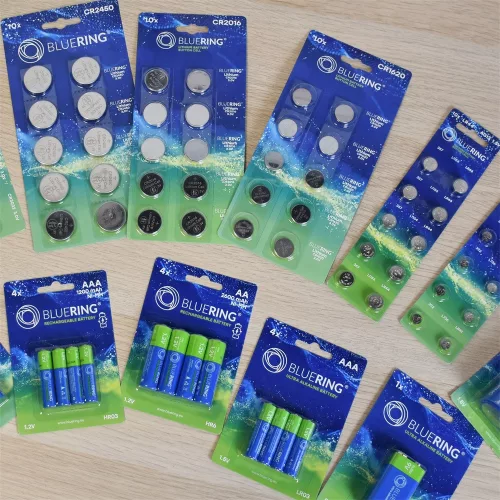 Elem tölthető akku AAA mikro HR03 1200mah 4 db/csomag, Bluering®