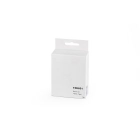   Feliratozógép szalag Brother TZE651 24mmx8m ECO fekete/sárga