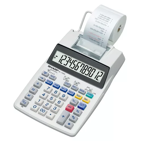 Számológép szalagos Sharp EL-1750V