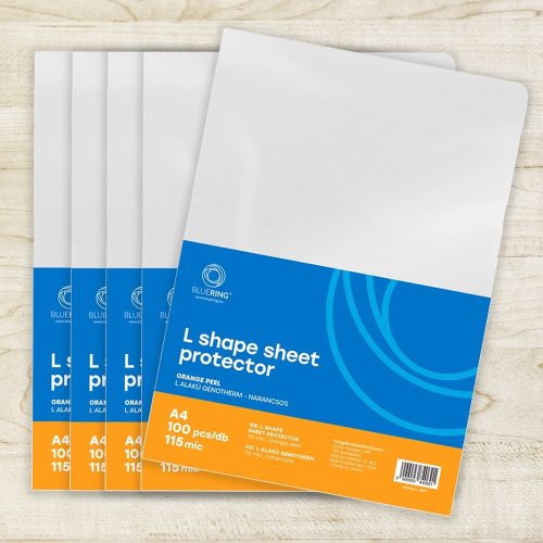 Genotherm 'L' A4, 115 micron narancsos Bluering® 100 db/csomag,