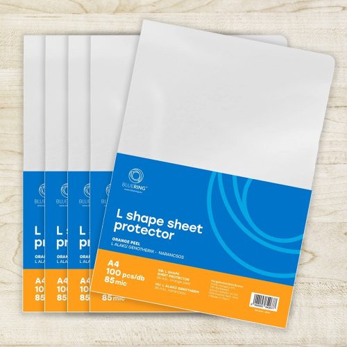 Genotherm 'L' A4, 85 micron narancsos Bluering® 100 db/csomag,