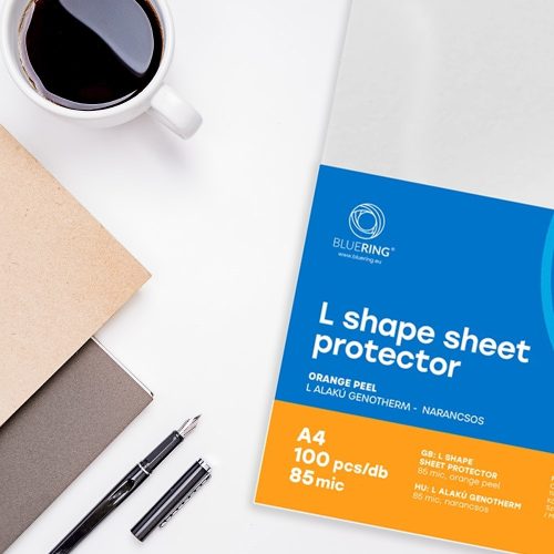 Genotherm 'L' A4, 85 micron narancsos Bluering® 100 db/csomag,