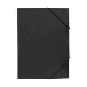   Gumis mappa A4, 350g. karton sarok gumírozással Bluering®, fekete