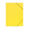 Gumis mappa A4, 300g. karton sarok gumírozással Bluering®, sárga