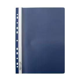   Gyorsfűző lefűzhető A4, PP 11 lyukkal Bluering® sötétkék