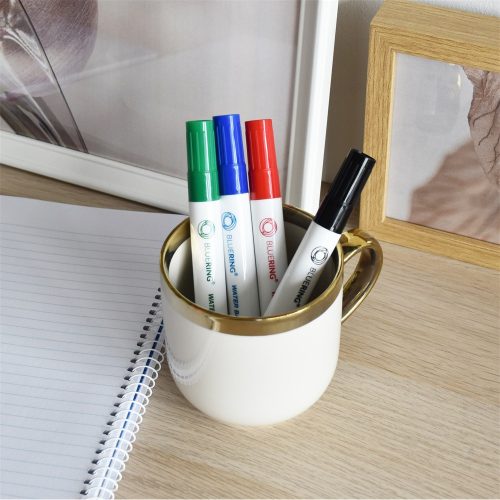 Alkoholos marker készlet, 1-4mm, vágott hegyű, 4-es készlet, Bluering®