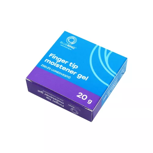Ujjnedvesítő zselés 20g. Bluering®